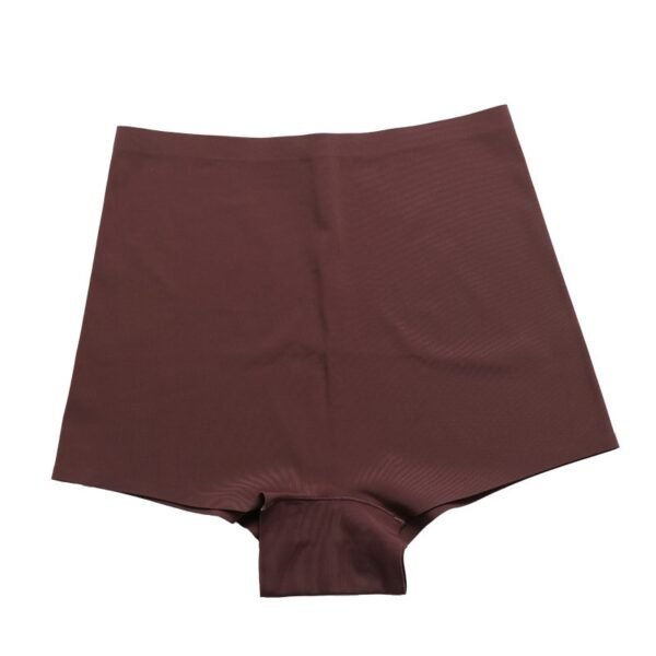 Seamless High Rise Boyshort Underwear in dark brown